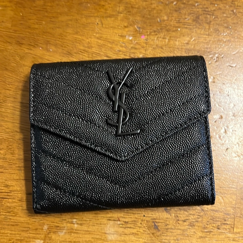 Saint Laurent Tri Fold Wallet